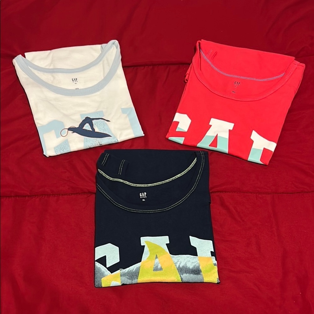 Bundle of 3 GAP Kids Sleeveless Tees XL - Picture 2 of 11